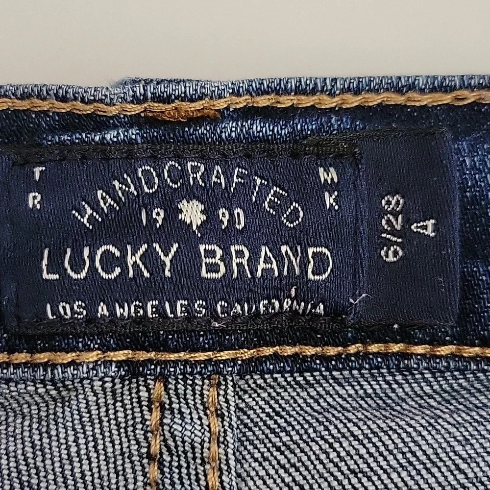 Lucky Brand Easy Rider Bootcut Jeans Size 6 Medium Wash - Picture 11 of 16